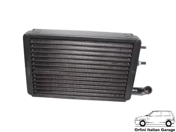 4390568 Heater Radiator Matrix Radiatore Riscaldamento Fiat 127 128