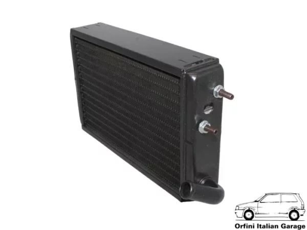 4390568 Heater Radiator Matrix Radiatore Riscaldamento Fiat 127 128