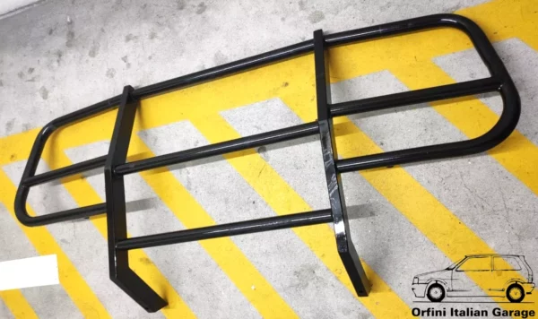 100033005 Front Bull Bar Paramucche Paravacche Anteriore Fiat Panda 141 4X4 View Rear Close Up