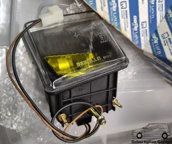 7699751 7661700 Right Fog Light Yellow Fiat Uno MK2