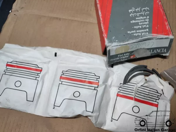 5880977 Piston Rings Set Fiat 127 Sport Ritmo 131 Uno Lancia Autobianchi Y10 Turbo GT