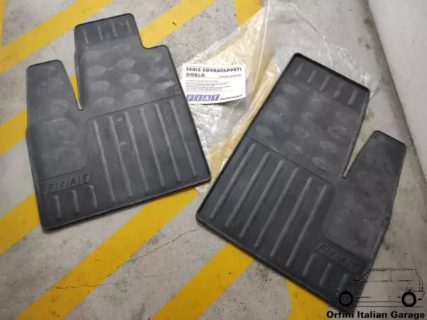 50900527 Rubber Mats Carpet Fiat Doblo