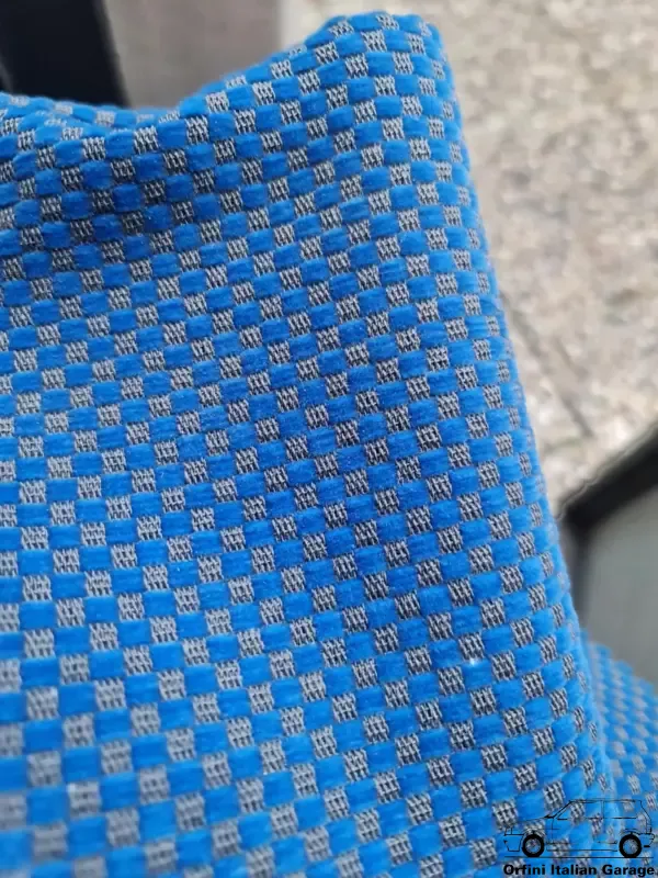 Tessuto Fabric Blue Autobianchi Y10 Turbo