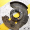 105142211504 Left Front Disc Brake Dust Metal Cover Alfa Romeo 105 1300 1600 View Rear