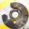 105142211604 Right Front Disc Brake Dust Metal Cover Alfa Romeo 105 1300 1600 View Rear