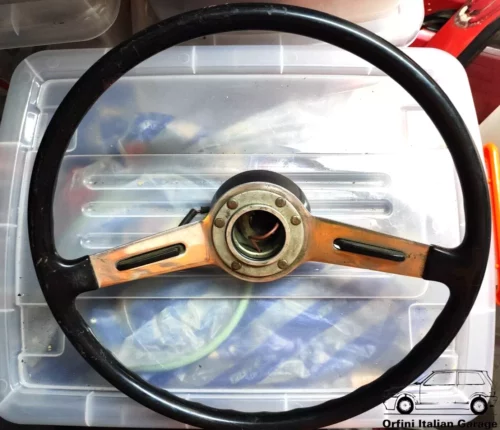 105302305100 Alfa GT Junior Spider Duetto 1300 Volante Sterzo Steering Wheel View Left