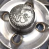 107123 Set of Alfa Romeo Alfasud Wheel Hub Cap Borchie Coprimozzo View Right