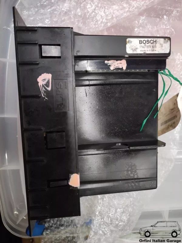 1147328528 BOSCH AC Heater Control Panel Lancia Thema View Rear