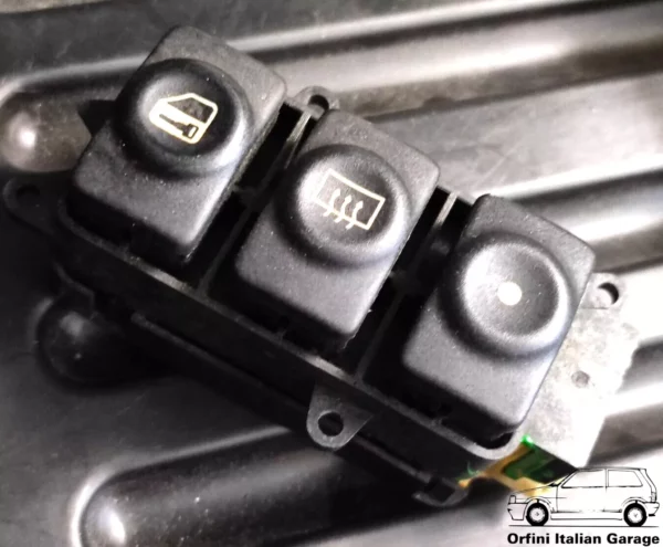 125421080 Centralized Lock Heater Window Switch Fiat Coupe View Rear