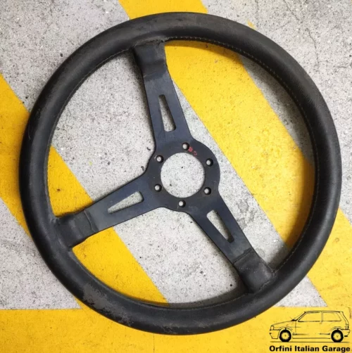 176983380 - Lancia Delta HF Turbo 4WD Integrale Steering Wheel Volante View Rear