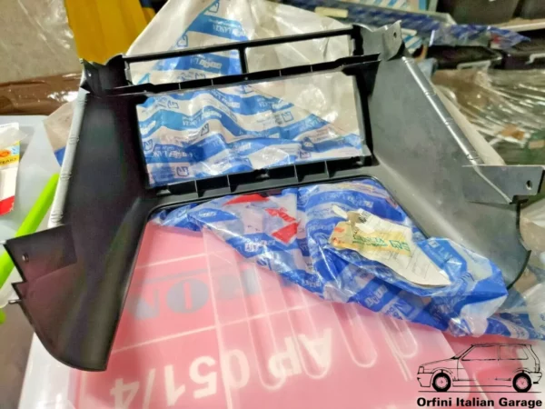 180868280 - Black Plastic Dashboard Console Moulding Fiat Tipo View Front