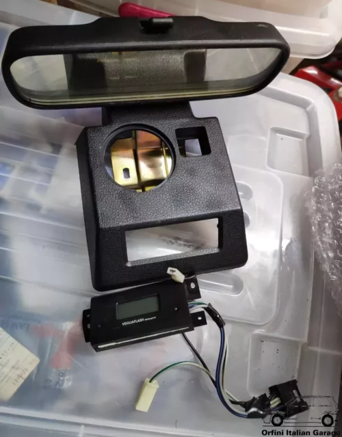 180936480 180874380 Interior Ceiling Light Clock - Fiat Uno MK1 Ducato Y10 View Rear