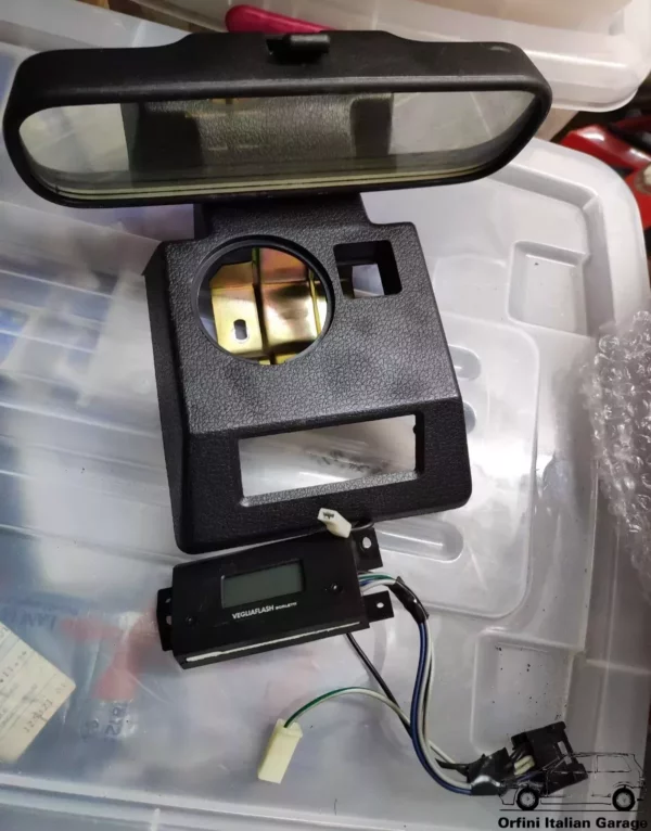 180936480 180874380 Interior Ceiling Light Clock - Fiat Uno MK1 Ducato Y10 View Rear