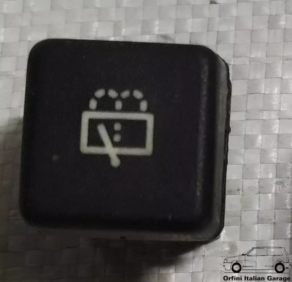 180937080 Fiat Panda Rear Window Wiper Switch View Front