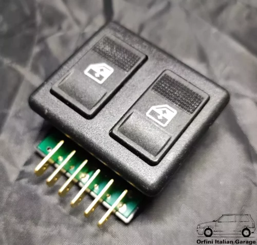 181449680 Fiat Uno MK2 Lancia Y10 Window Switch Panel View Rear