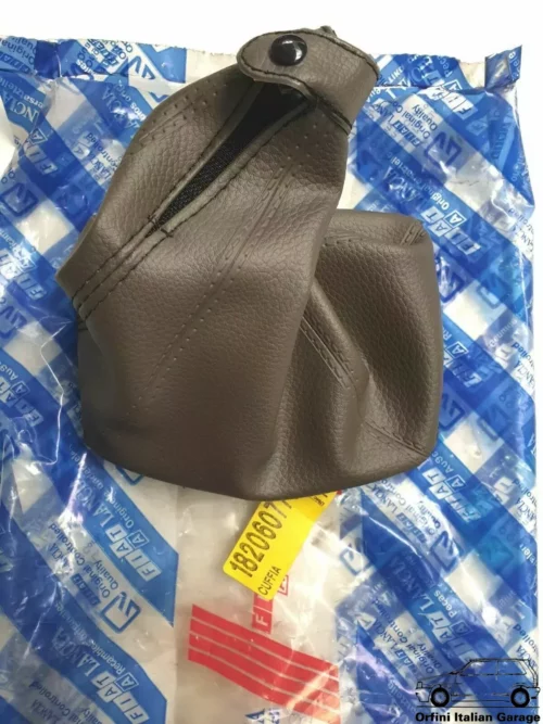 182060770 181731170 - Gear Shift Gaiter Brown - Fiat Uno MK2 View Rear