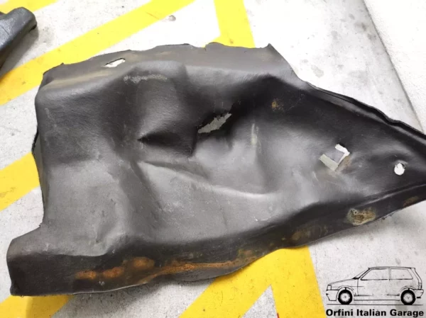 182206460 182206860 Baggage Boot Interior Right Trim Mat Fiat Uno 3 Doors View Front