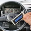 182260280 182205380 182205360 Steering Wheel Badge Fiat Panda Cinquecento View Rear
