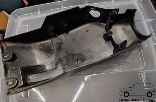 182320380 Lower Plastic Cover Steering Column Lancia Y10 View Front