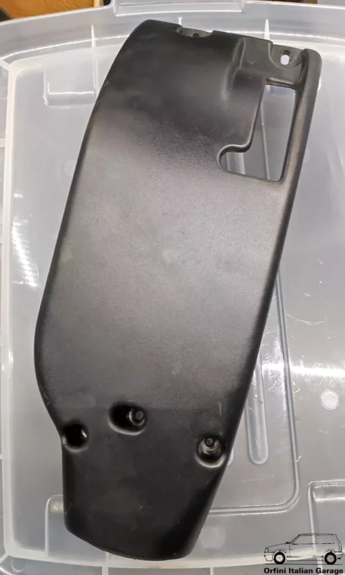 182320380 Lower Plastic Cover Steering Column Lancia Y10 View Rear
