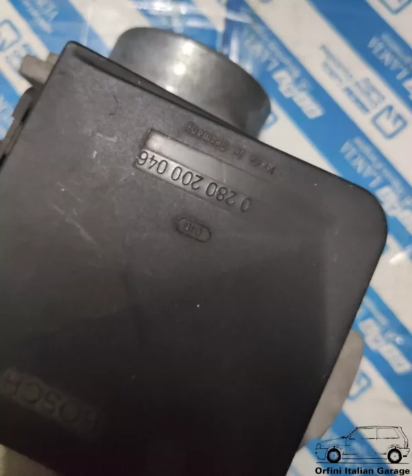 0280200046 7546795 Bosch Fiat Uno Turbo IE MK1 Air Flow Meter View Rear