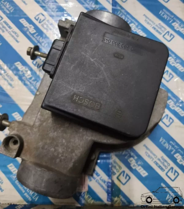 0280200046 7546795 Bosch Fiat Uno Turbo IE MK1 Air Flow Meter View Right