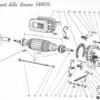 340049 Bearing Cuscinetto Dinamo Dynamo Fiat 500A Topolino View Front