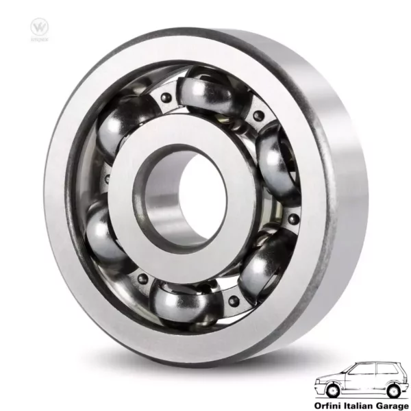340049 Bearing Cuscinetto Dinamo Dynamo Fiat 500A Topolino View Rear