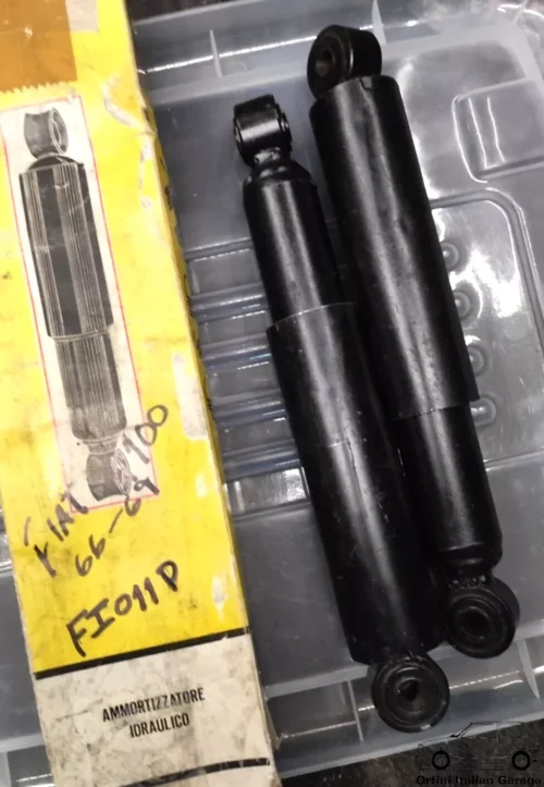 4090557 - Coppia Pair Rear Shock Absorber Fiat 1100 1200 View Front