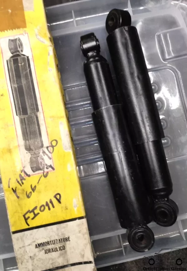4090557 - Coppia Pair Rear Shock Absorber Fiat 1100 1200 View Front