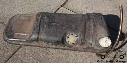 4171734 Serbatoio Benzina Carburante Fuel Tank Fiat 850 View Front