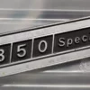 4186080 Dashboard Console Badge Scritta - Fiat 850 Special View Rear