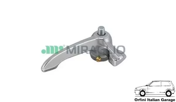 4187446 4187447 - Front Right Window Lock Handle Fiat 124 125 126 600 850 View Front