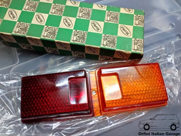 4198480 Rear Right Lens Light Fanalino Fiat 124 View Front