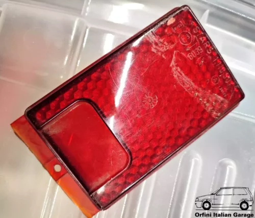 4198480 Rear Right Light Lens Vetro Fanale Posteriore Fiat 124 Special View Front