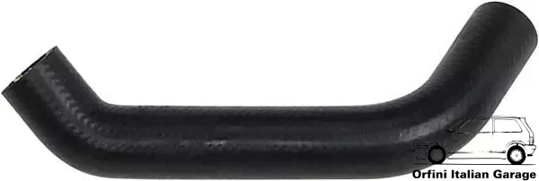 4229720 Upper Radiator Water Cooling Hose Fiat 127 View Front