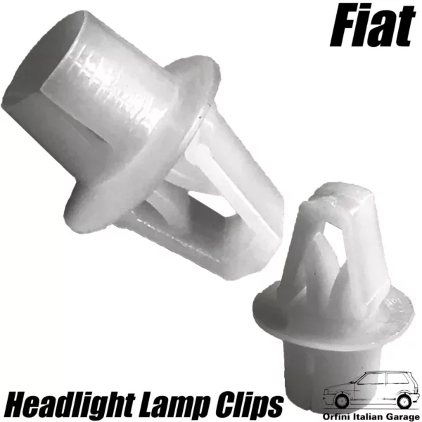 4241451 Headlight Adjusting Clip Fiat 125 126 127 128 131 132 Regata Ritmo View Front