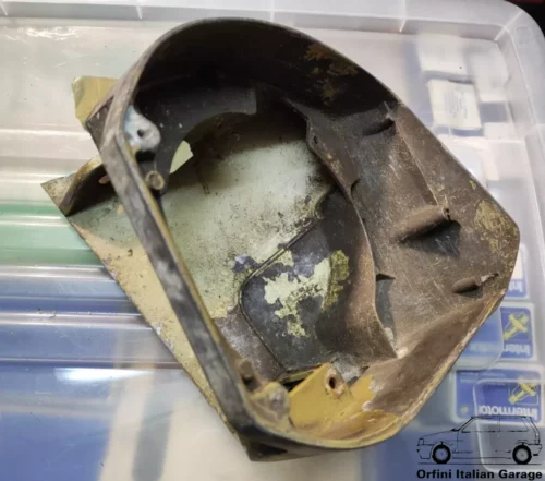 4246309 Right Headlight Bracket Mount Fiat Bertone X1/9 View Rear