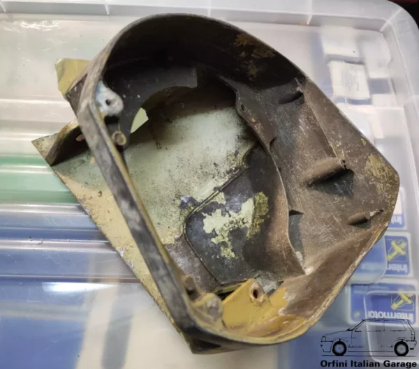 4246309 Right Headlight Bracket Mount Fiat Bertone X1/9 View Rear
