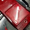 4249005 - Red Rear Left Light Lens Altissimo - Fiat 124 View Front