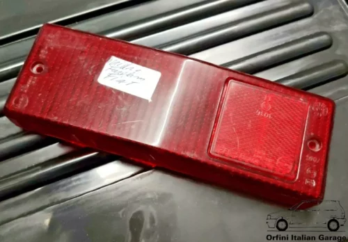 4249005 - Red Rear Left Light Lens Altissimo - Fiat 124 View Rear