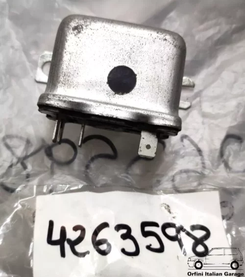 4263598 Relay Fiat 124 127 128 X1/9 850 SIPEA WEPOO View Rear