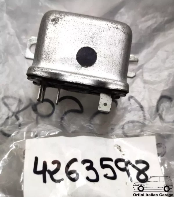 4263598 Relay Fiat 124 127 128 X1/9 850 SIPEA WEPOO View Rear