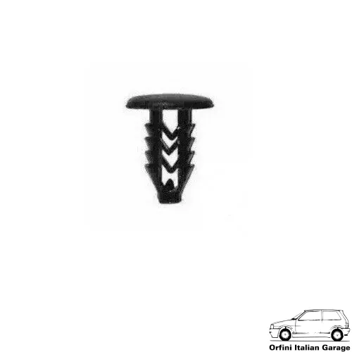 4292906 14591487 17887787 Panel Clip Fiat Lancia Alfa Romeo View Front