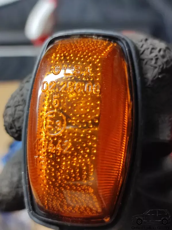 4293994 Side Indicator Freccia Fiat 126 OLSA View Front