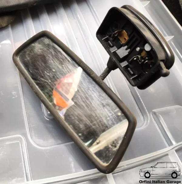 4300638 4449966 Interior Rearview Mirror Fiat 126 127 900T View Rear
