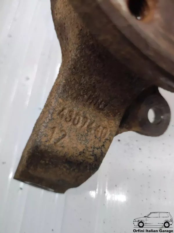 4311796 4307440 Steering Knucle Left Montante Suspensione Fiat 127 A112 View Rear