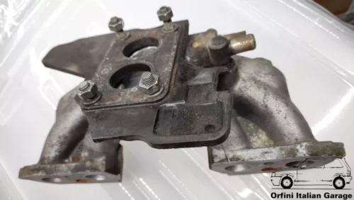 4320498 7540659 7540661 Fiat Lampredi Intake Manifold Ritmo Regata X1/9 1300 Uno View Right
