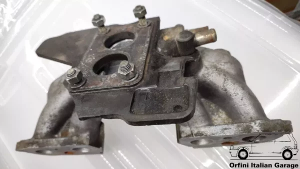 4320498 7540659 7540661 Fiat Lampredi Intake Manifold Ritmo Regata X1/9 1300 Uno View Right