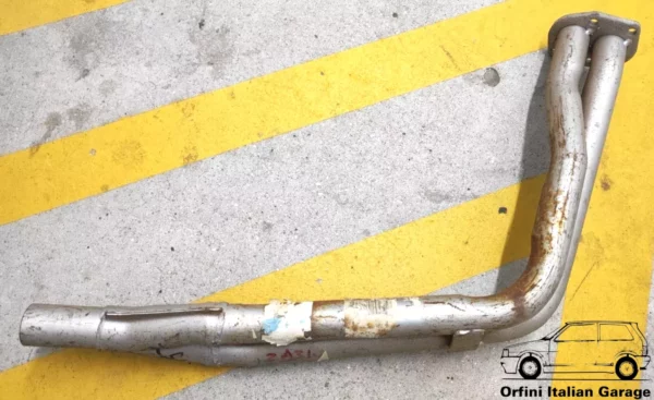 4330260 4286642 Exhaust Pipe Fiat 128 View Rear
